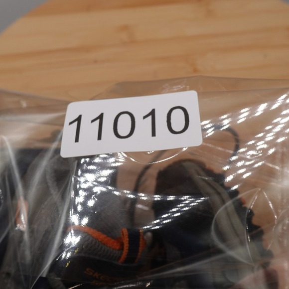 Skechers Shoes Baby 6 Blue Orange Sport High Energy 91052N Flaws - Picture 11 of 11